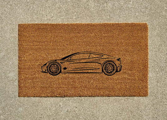 Tesla Roadster Welcome Door Mat