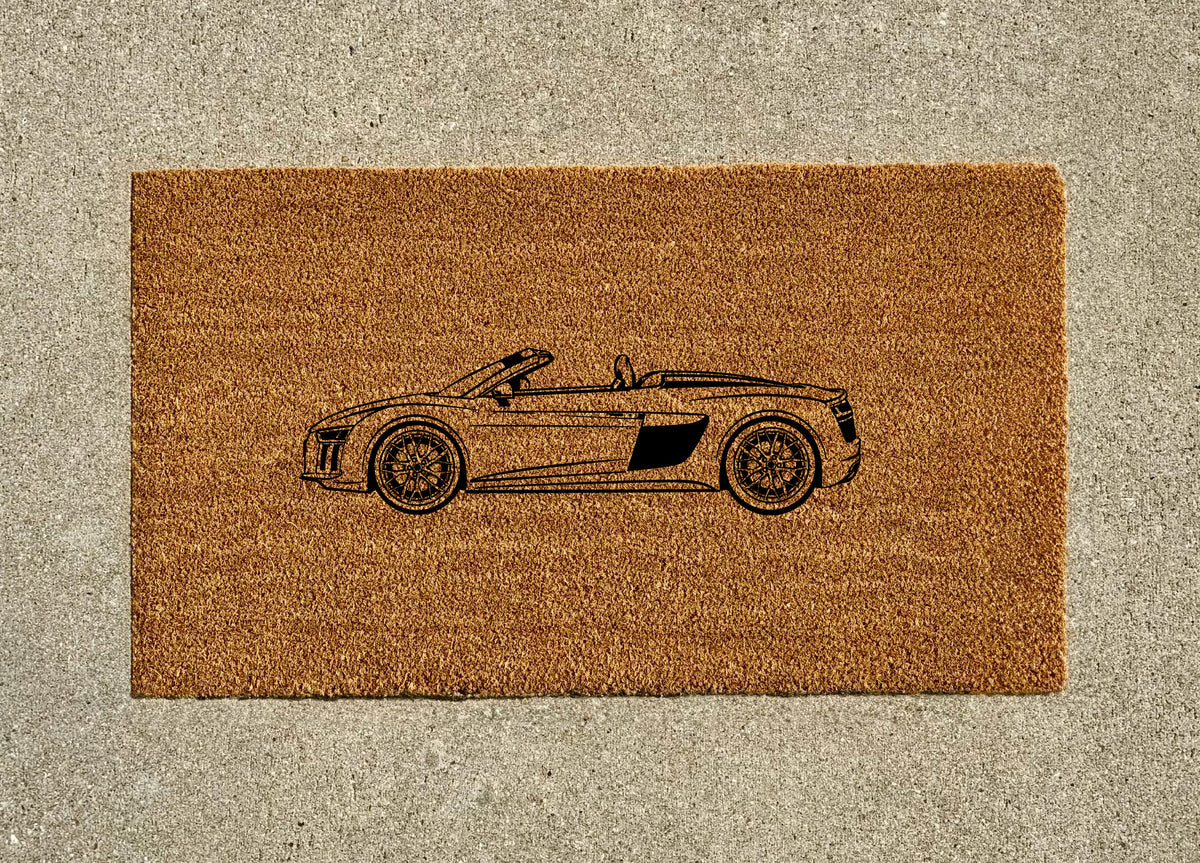 Audi R8 Spyder Welcome Door Mat