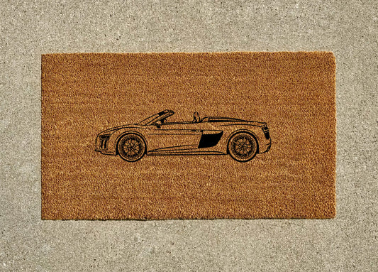 Audi R8 Spyder Welcome Door Mat
