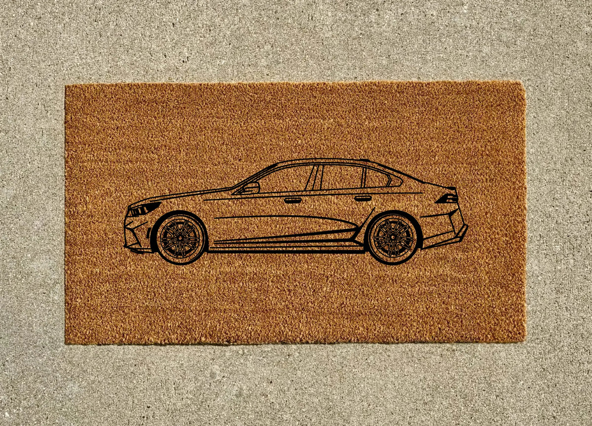 BMW M5 Sedan Welcome Door Mat