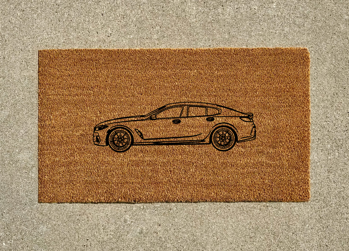 BMW M850i Gran Coupe Welcome Door Mat