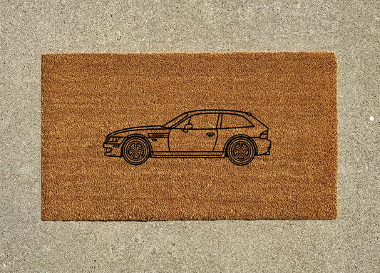 BMW Z3 M Coupe Welcome Door Mat