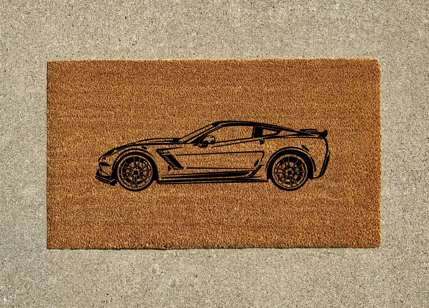 Chevrolet Corvette C7 Welcome Door Mat