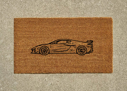 Chevrolet Corvette C8 Z06 Welcome Door Mat