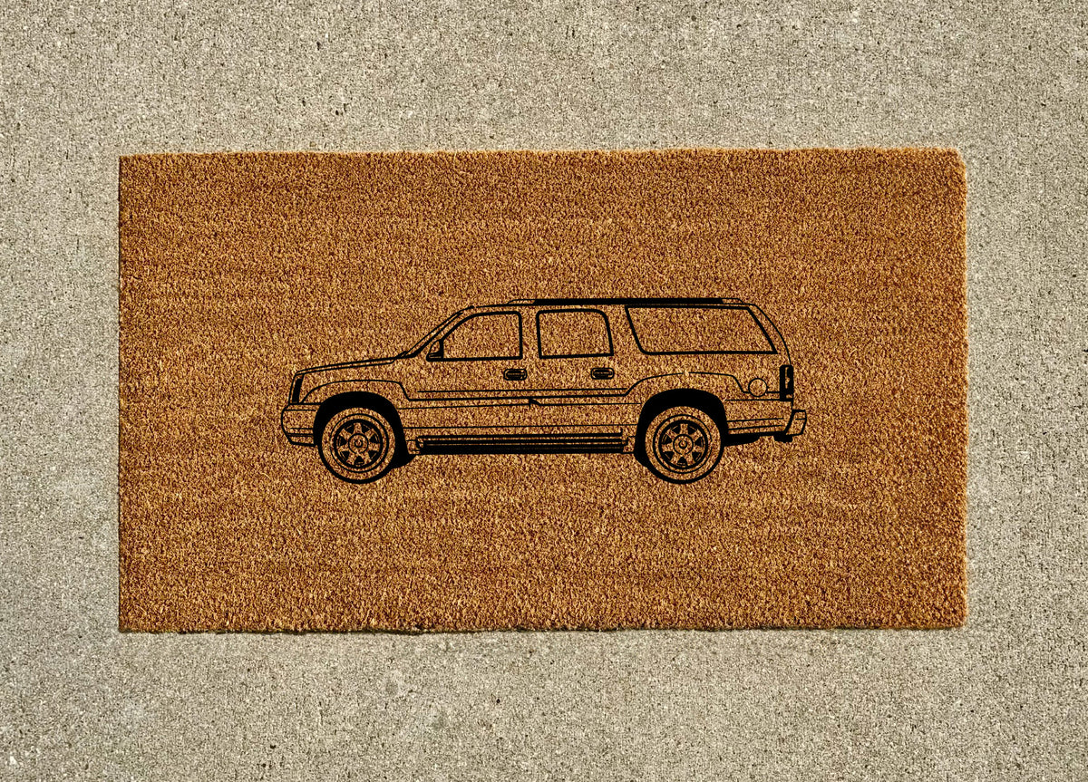 Cadillac Escalade Welcome Door Mat