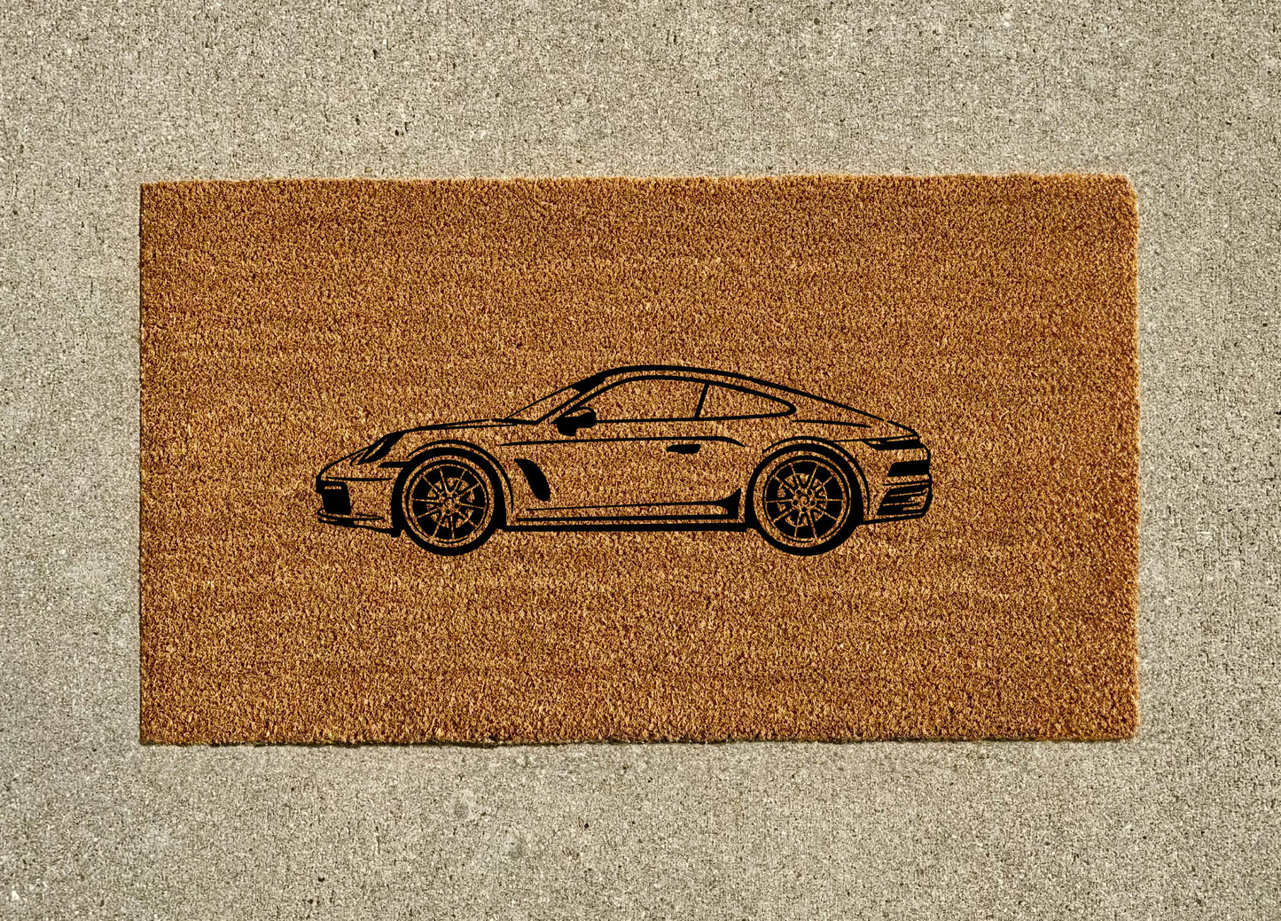 Porsche 911 Carrera S Welcome Door Mat