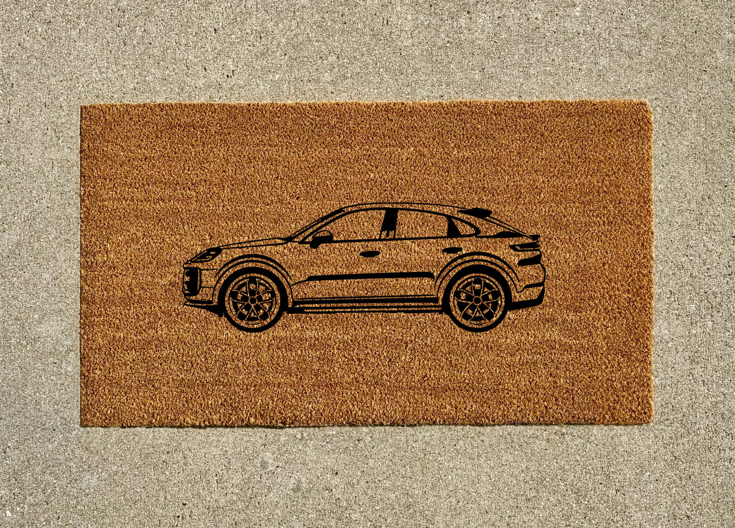 Porsche Cayenne Turbo GT Welcome Door Mat