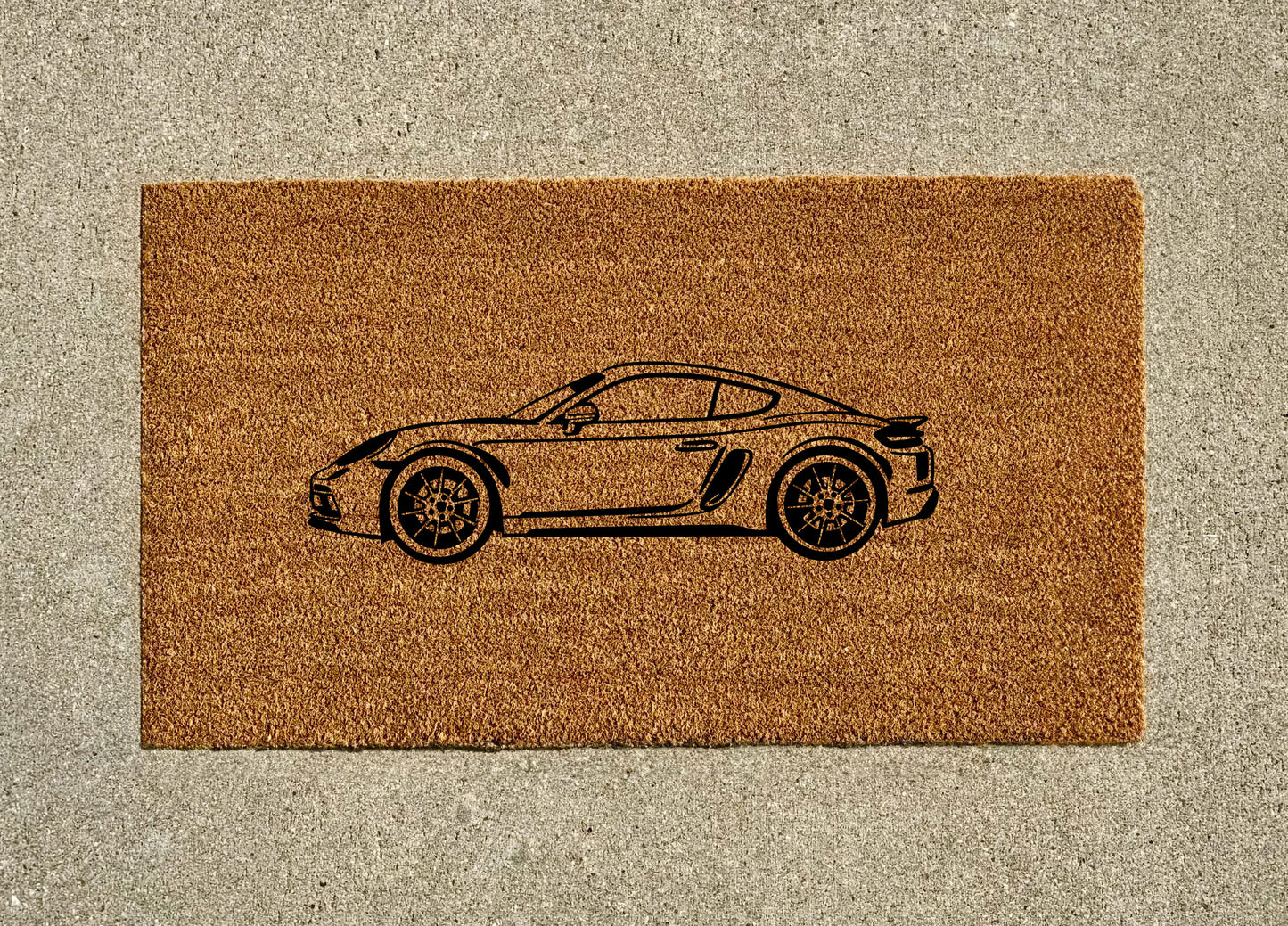 Porsche Cayman 718 Welcome Door Mat