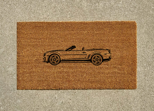 Chevrolet Camaro Convertible Welcome Door Mat
