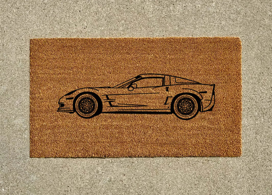 Chevrolet Corvette C6 ZR1 Welcome Door Mat