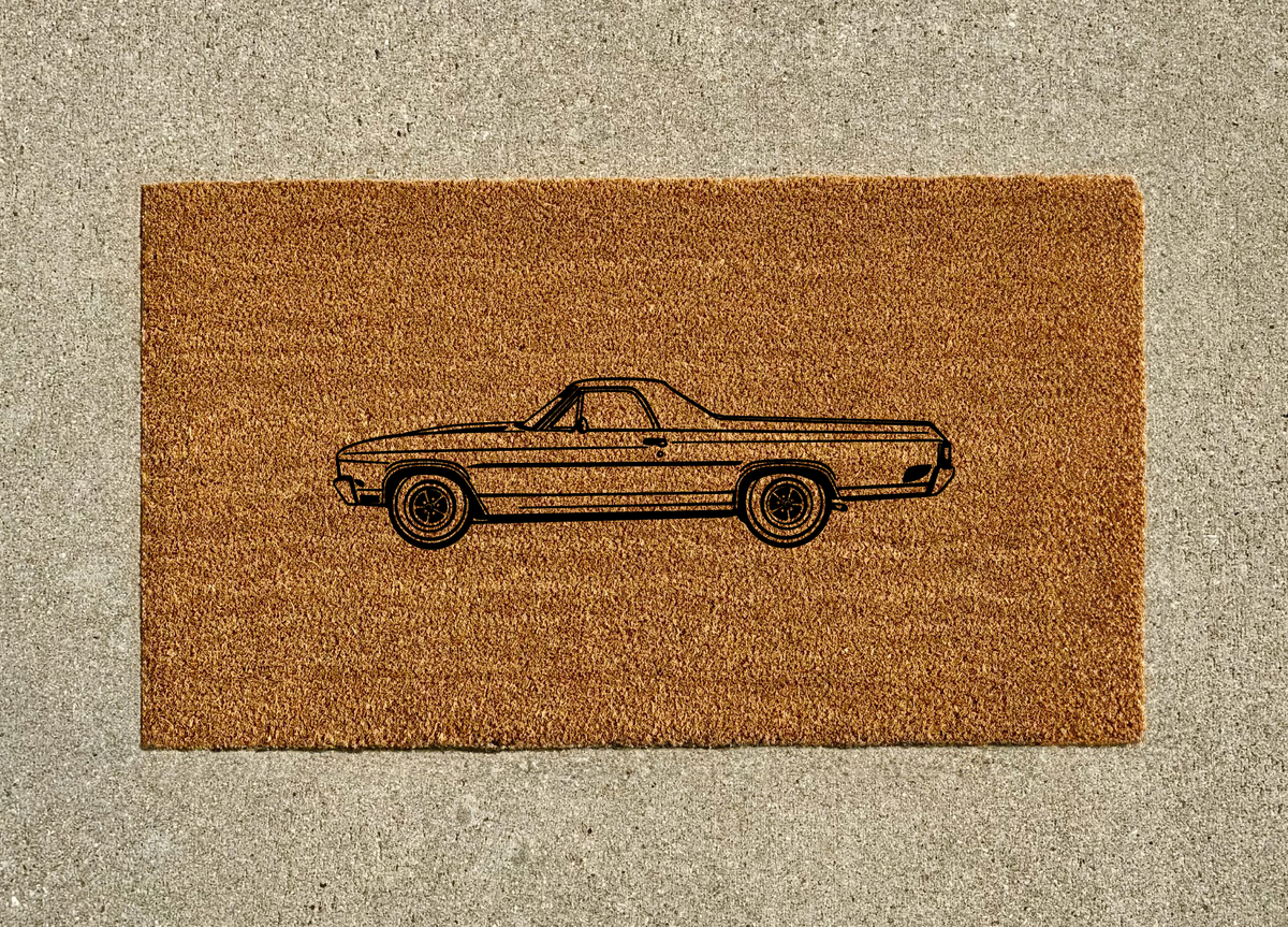 Chevrolet El Camino Welcome Door Mat