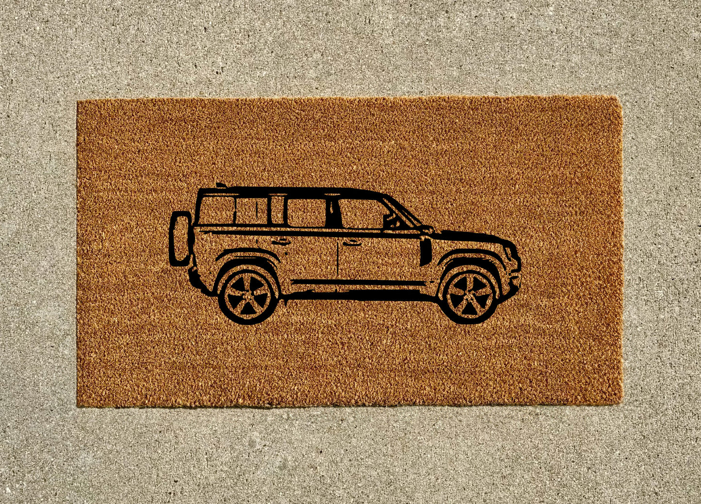 Land Rover Defender 110 Welcome Door Mat