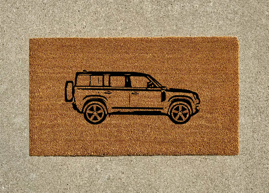 Land Rover Defender 110 Welcome Door Mat