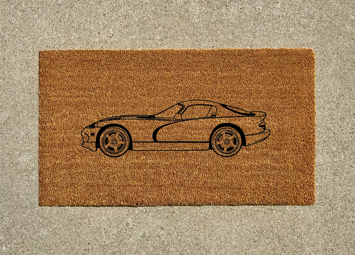 Dodge Viper GTS Welcome Door Mat