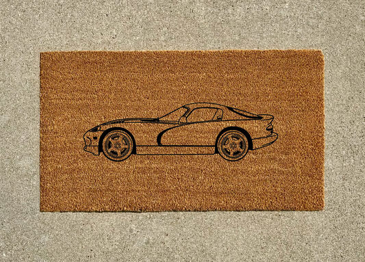 Dodge Viper GTS Welcome Door Mat