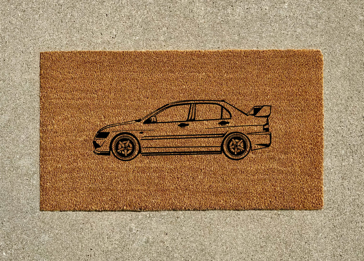 Mitsubishi Lancer Evolution VIII (Evo 8) Welcome Door Mat