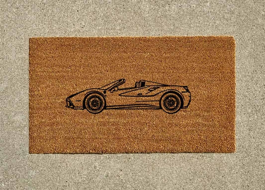 Ferrari 488 Spider Welcome Door Mat
