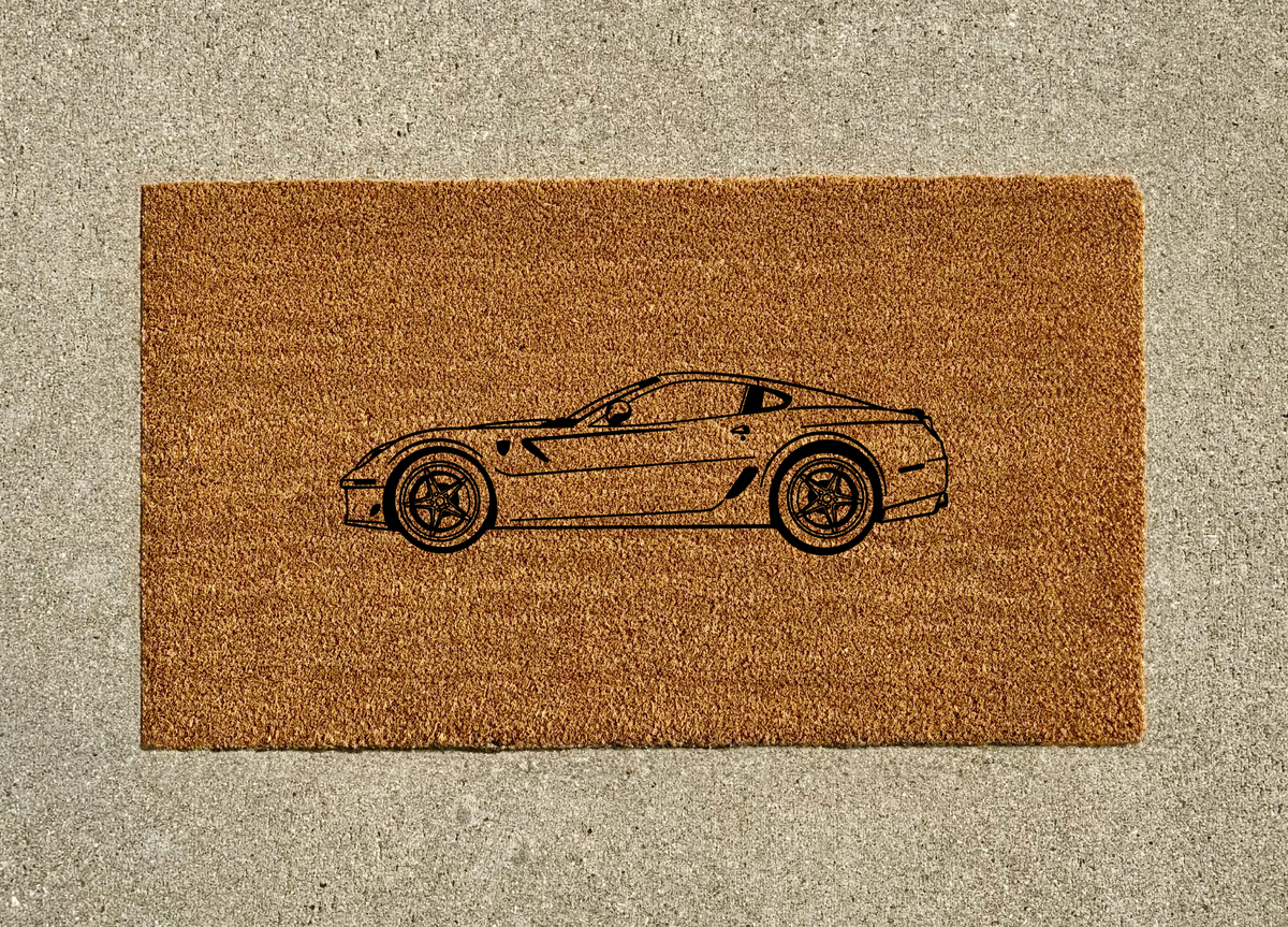 Ferrari 599 Welcome Door Mat