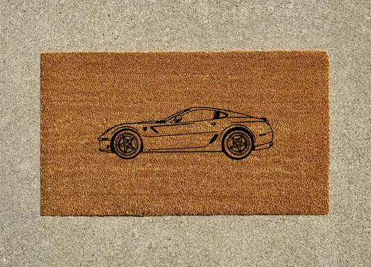 Ferrari 599 Welcome Door Mat