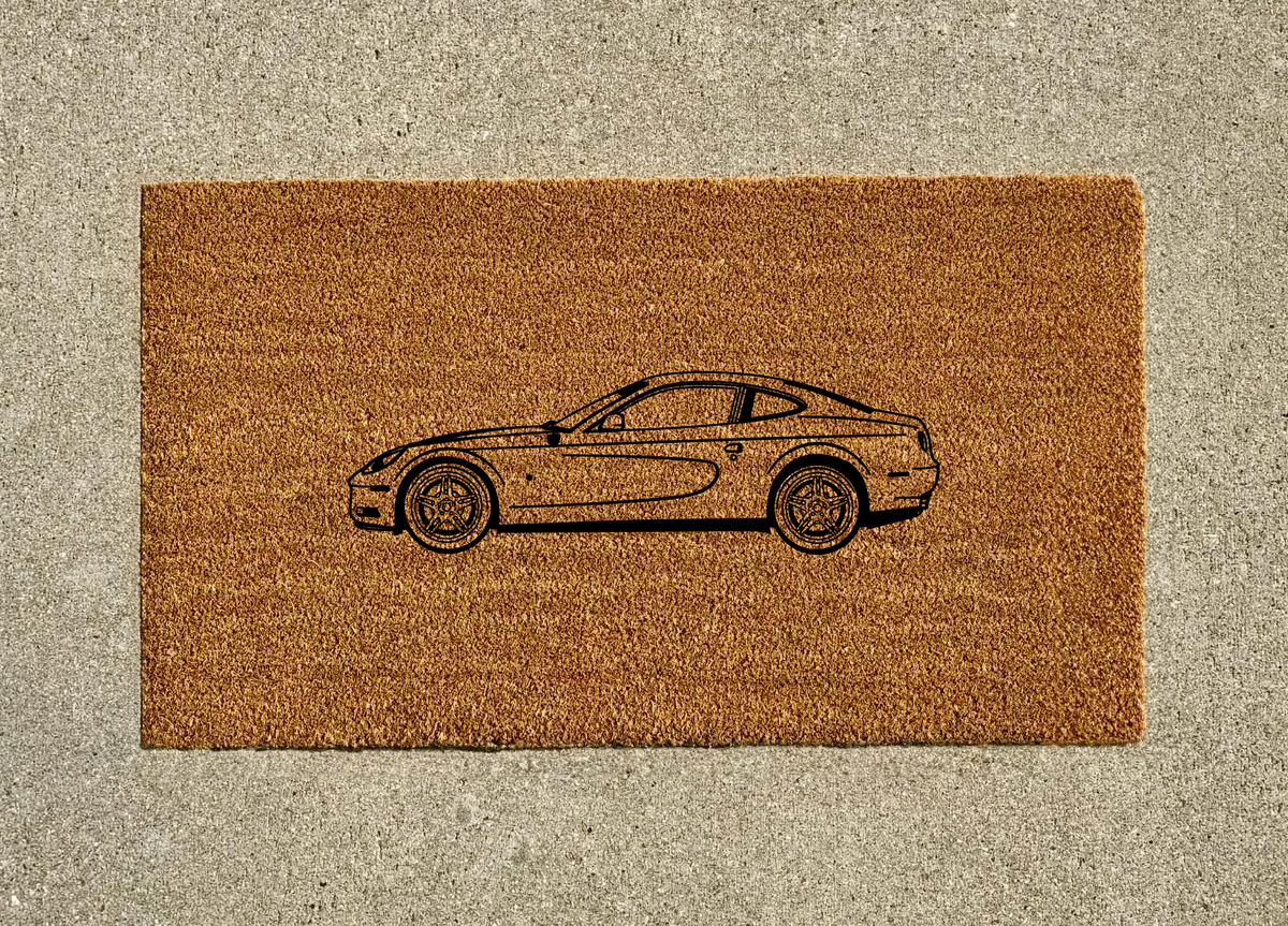 Ferrari 612 Scaglietti Welcome Door Mat
