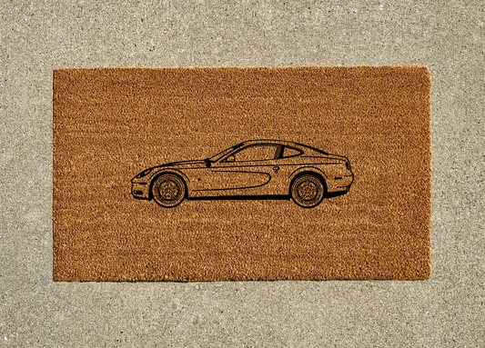 Ferrari 612 Scaglietti Welcome Door Mat