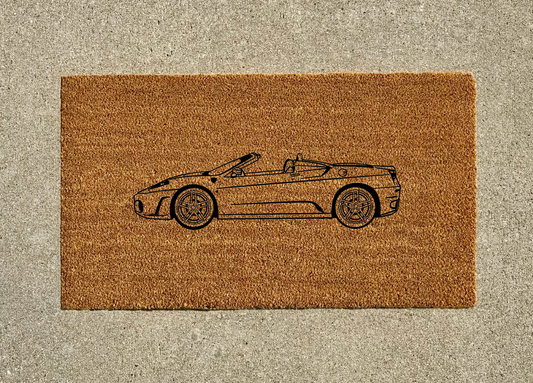 Ferrari F430 Spider Welcome Door Mat