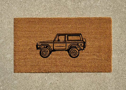 Ford Bronco Gen 1 Welcome Door Mat