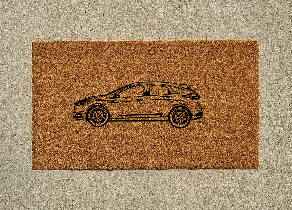 Ford Focus Welcome Door Mat