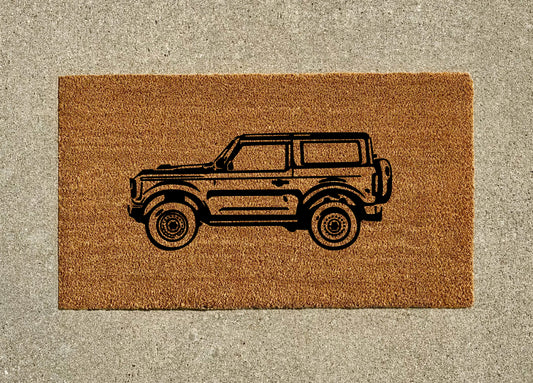 Ford Bronco Welcome Door Mat