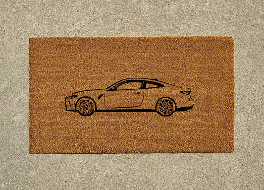 BMW G82 M4 Welcome Door Mat