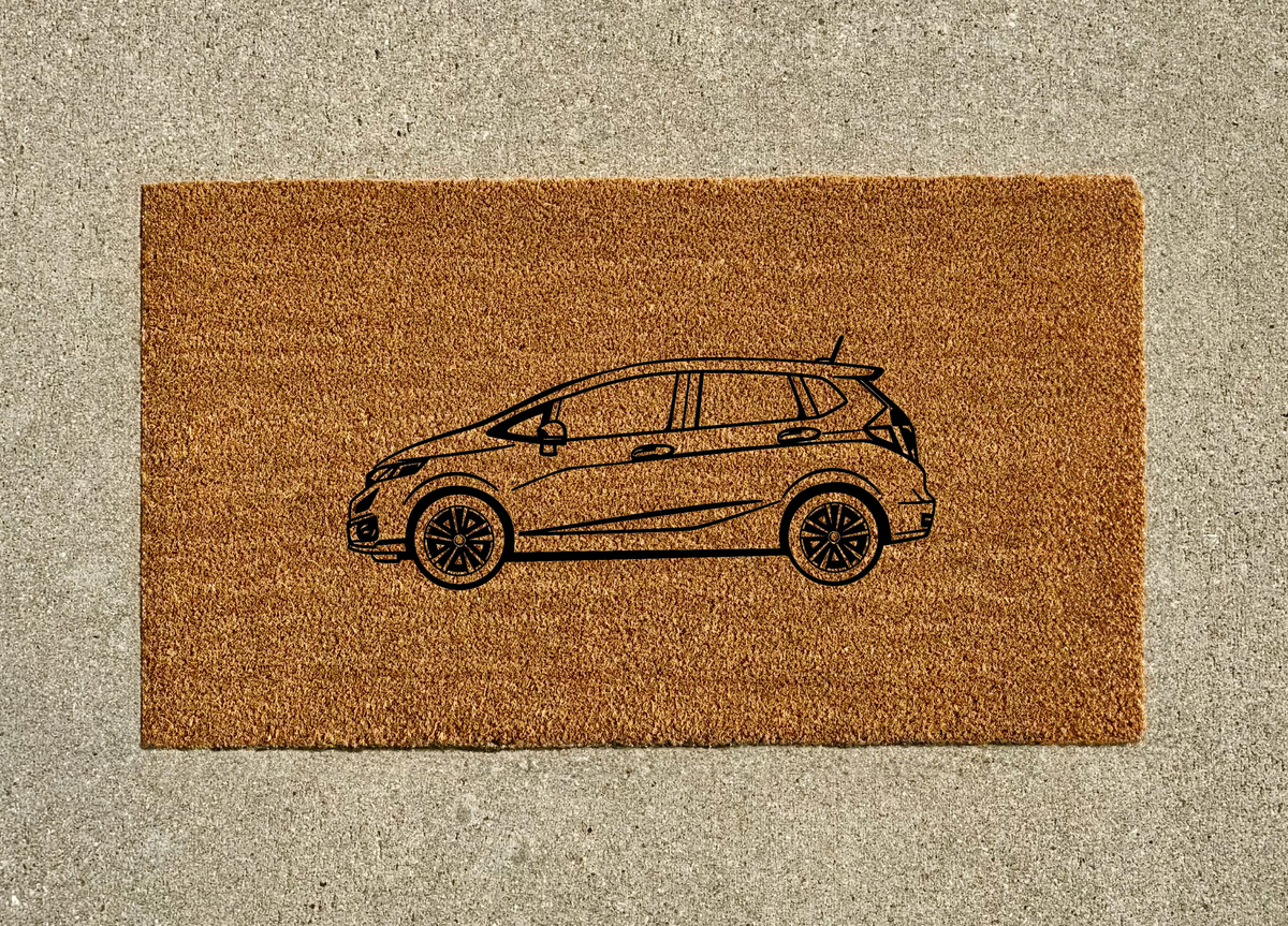 Honda Fit Welcome Door Mat