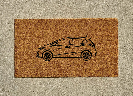 Honda Fit Welcome Door Mat