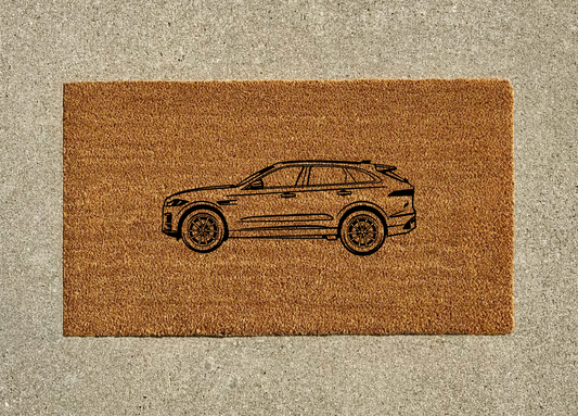 Jaguar F-Pace Welcome Door Mat