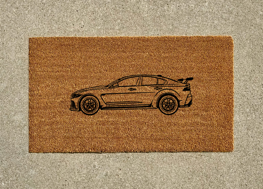 Jaguar XE SV Project 8 Welcome Door Mat