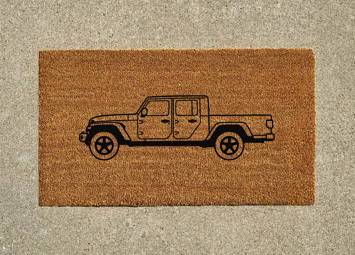 Jeep Gladiator Welcome Door Mat