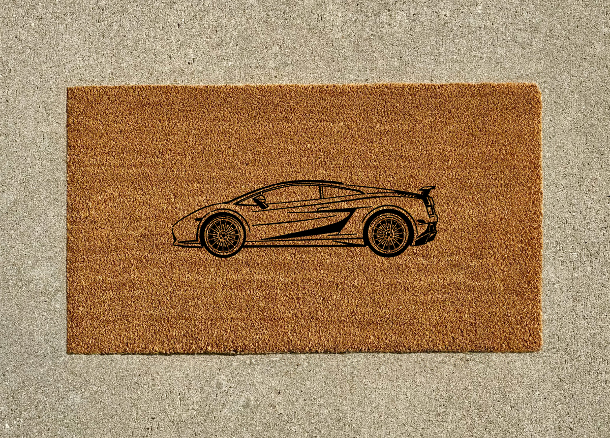 Lamborghini Gallardo Welcome Door Mat