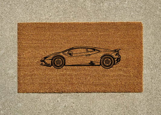 Lamborghini Huracan Tecnica Welcome Door Mat