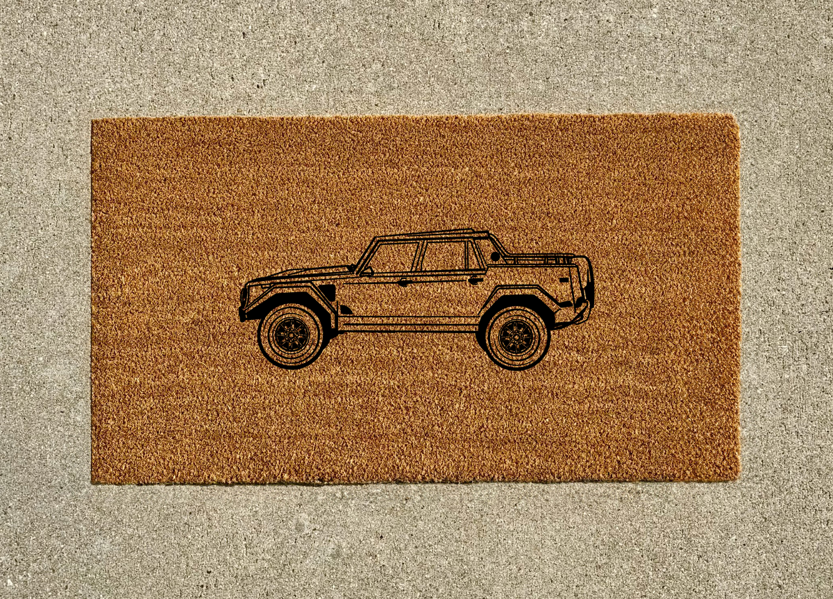 Lamborghini LM002 Welcome Door Mat