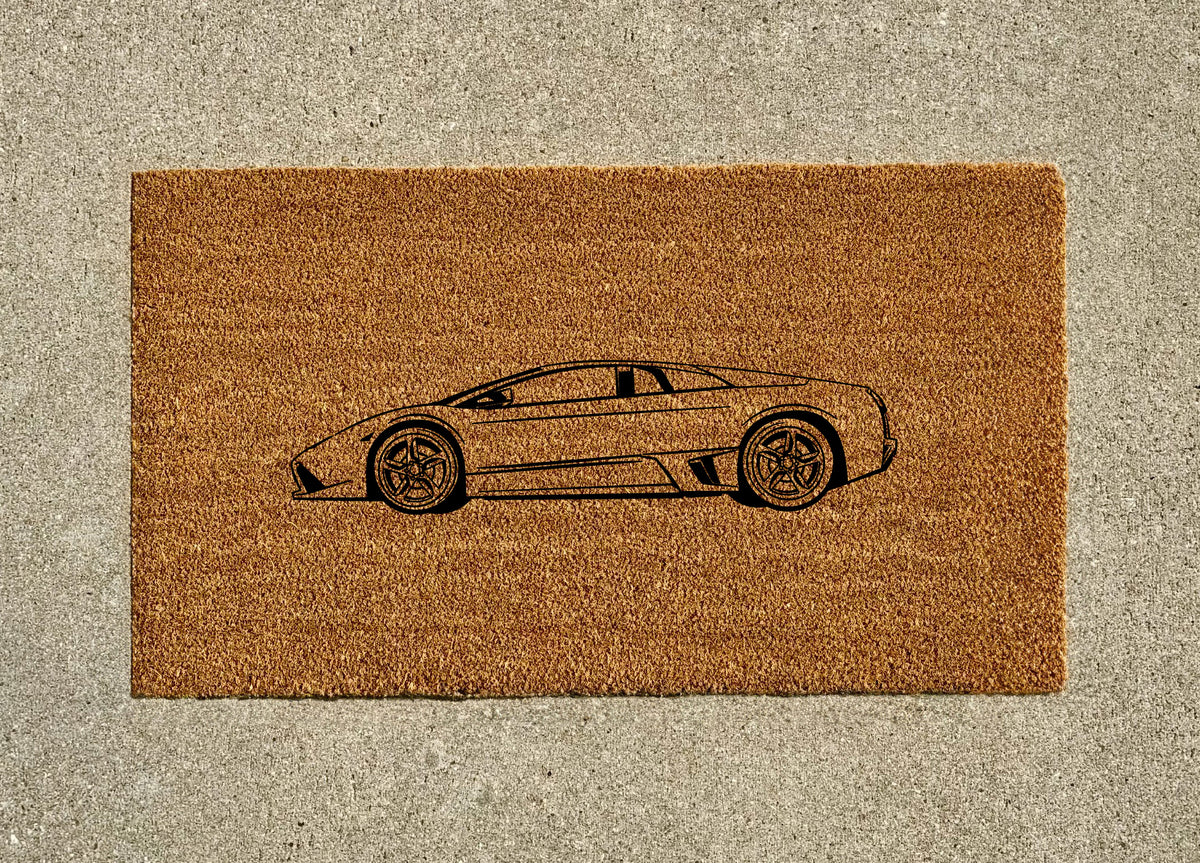 Lamborghini Murcielago Welcome Door Mat