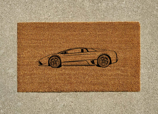 Lamborghini Murcielago Welcome Door Mat
