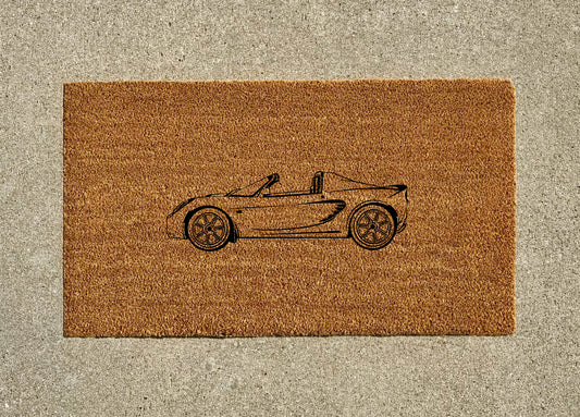 Lotus Elise Convertible Welcome Door Mat