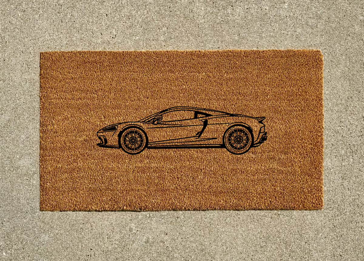 McLaren GTS Welcome Door Mat