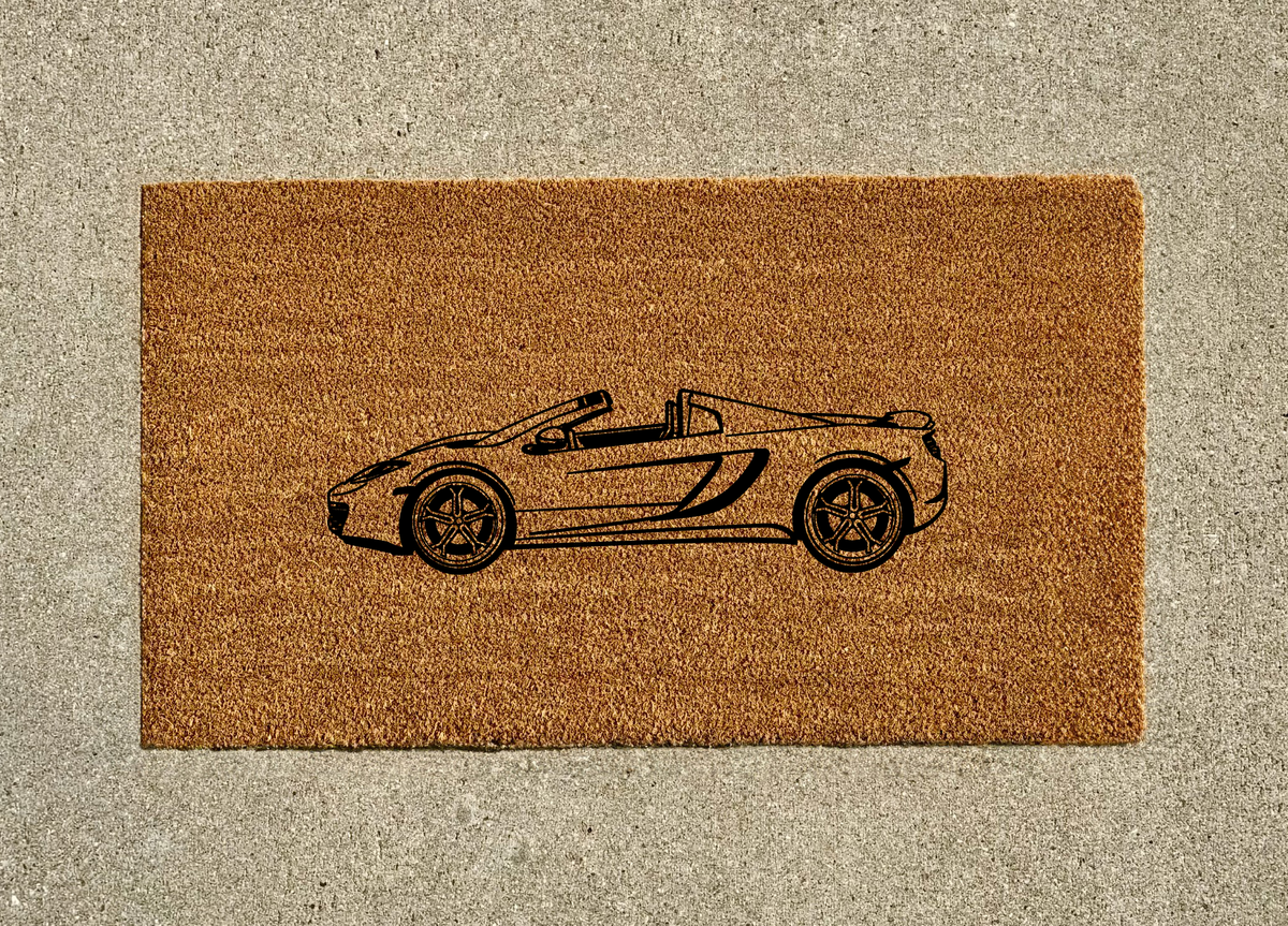 McLaren MP4-12C Welcome Door Mat