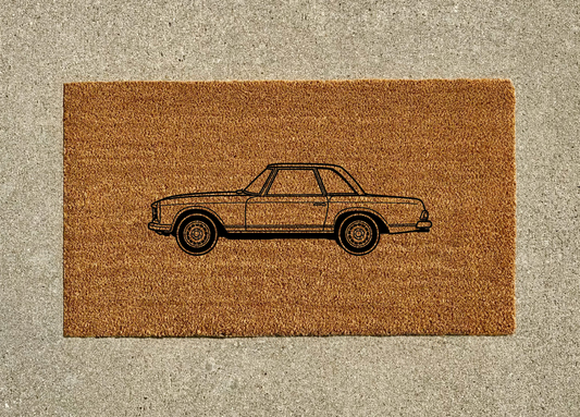 Mercedes 280SL Hardtop Welcome Door Mat
