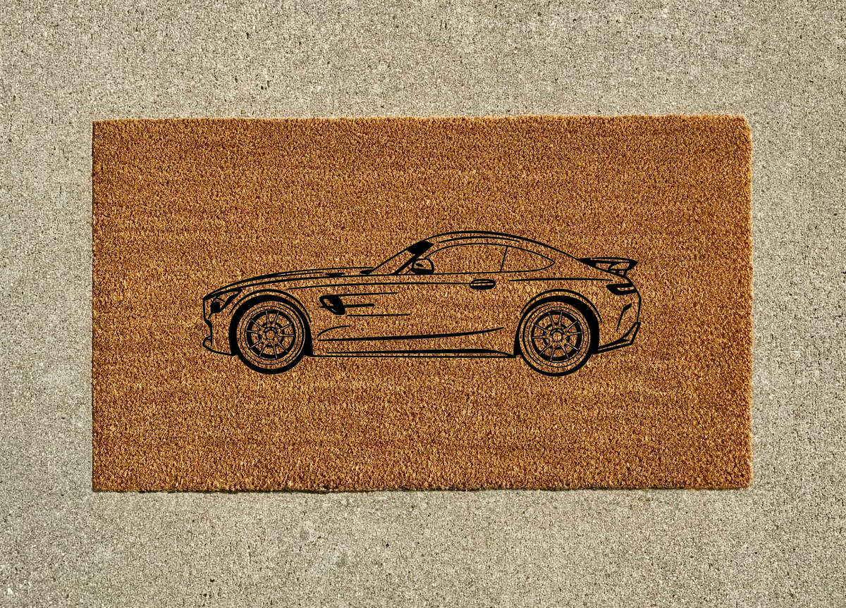 Mercedes AMG GT R Welcome Door Mat