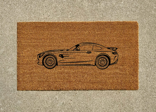 Mercedes AMG GT R Welcome Door Mat