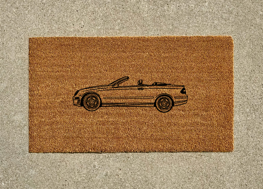 Mercedes CLK 6.3 Convertible Welcome Door Mat