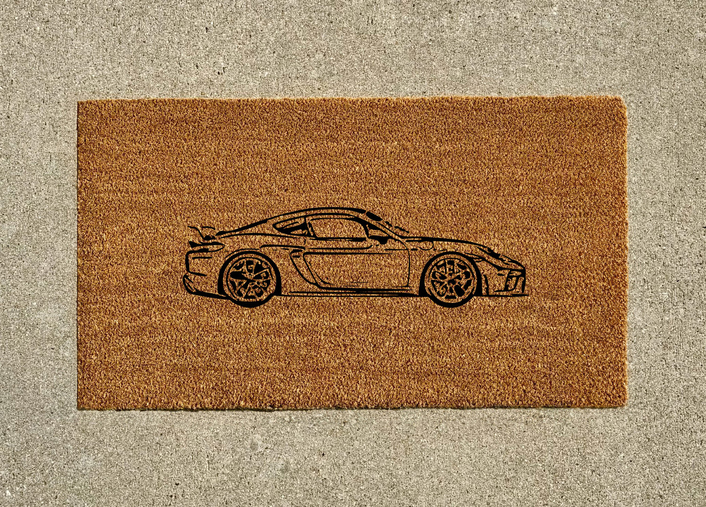 Porsche Cayman GT4 Welcome Door Mat