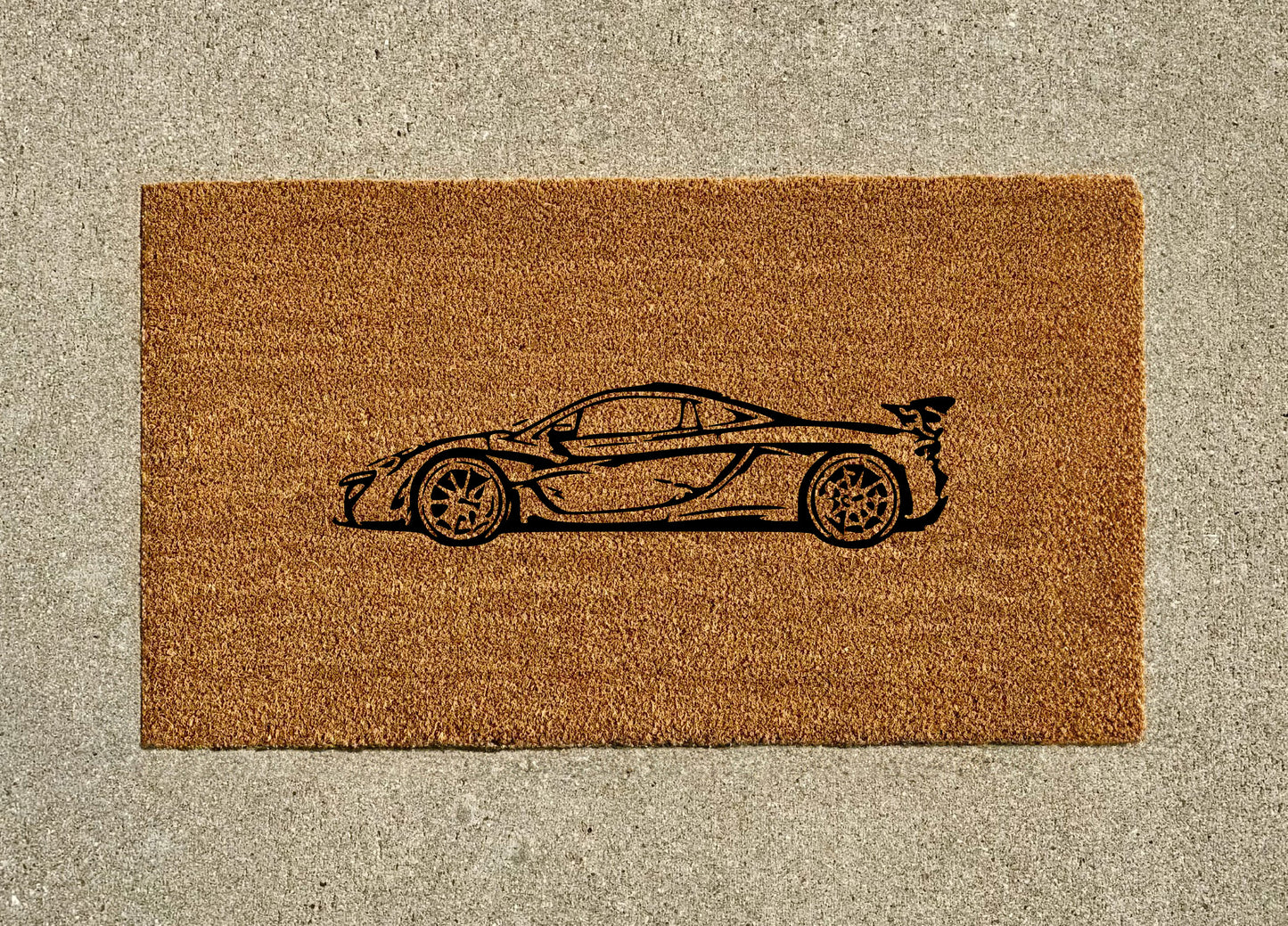 Mclaren P1 Welcome Door Mat