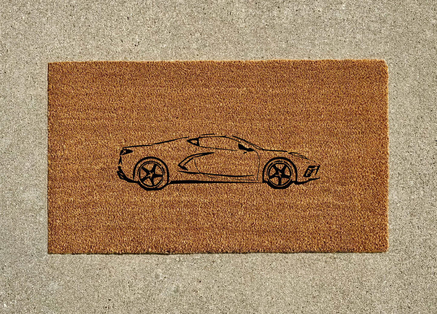 Chevrolet Corvette C8 Welcome Door Mat